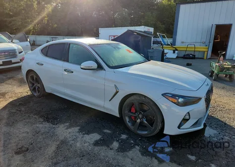 2019 Genesis G70 Prestige из США, поврежденный, VIN KMTG34LE0KU026759